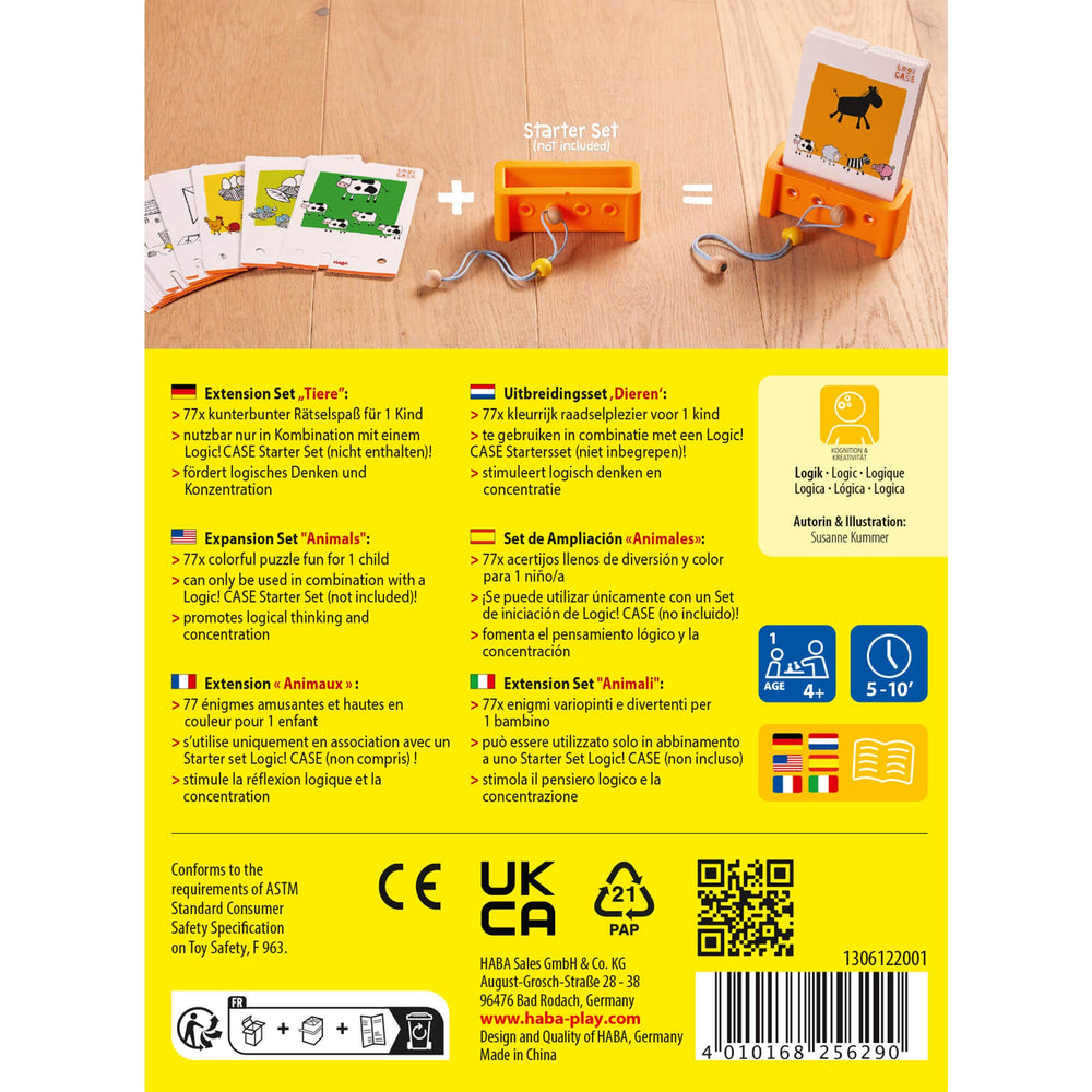 Logic! CASE Extension Set 4+ Animals