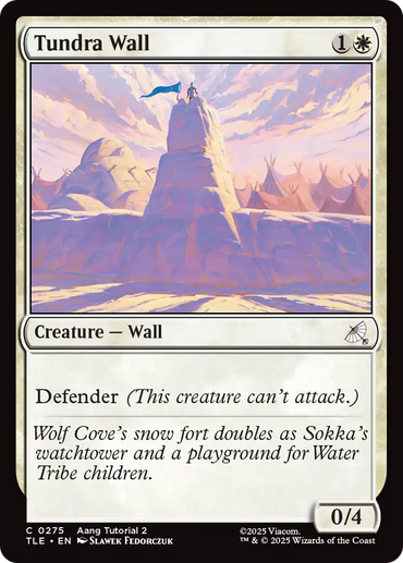 Tundra Wall (0275) [Avatar: The Last Airbender: Eternal-Legal]