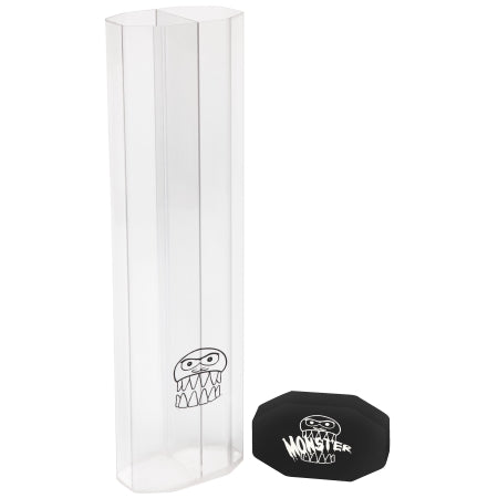Monster Prism Duel Playmat tube: Clear with Black Cap