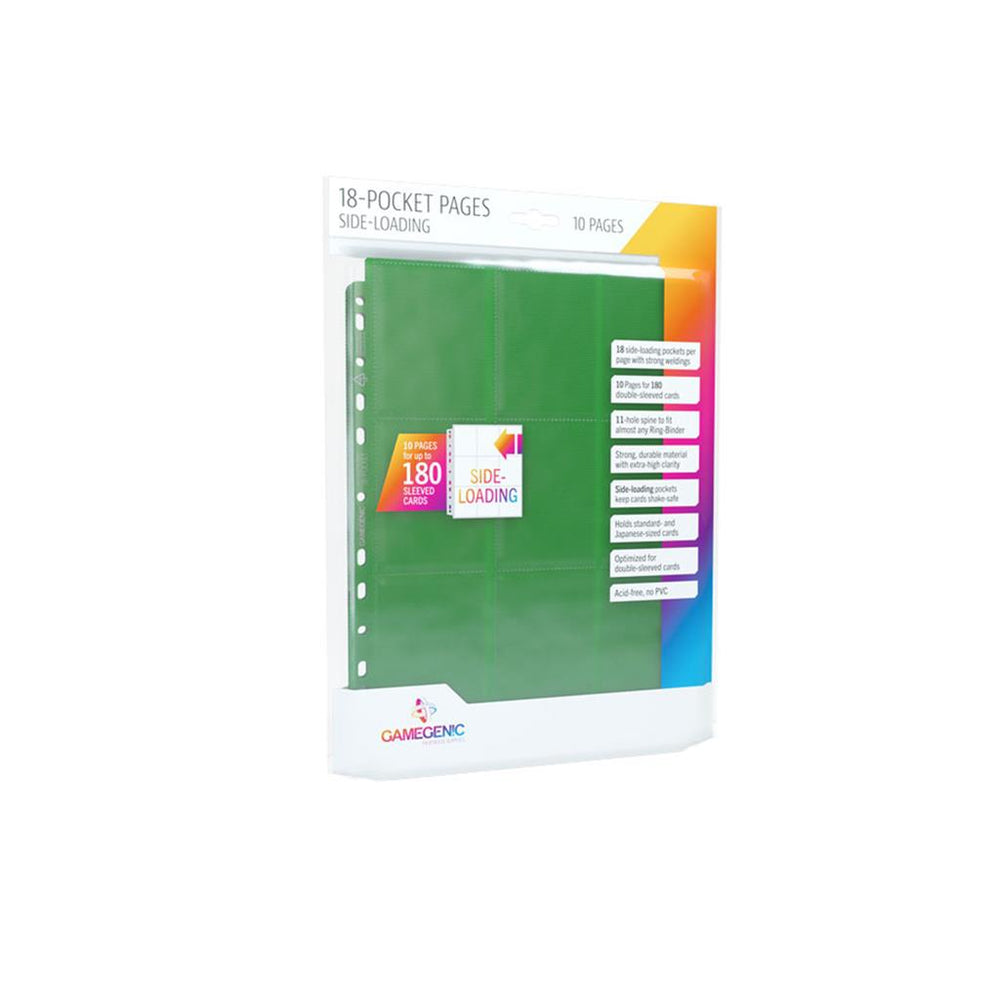 Gamegenic: Sideloading 18-Pocket Pages (10): Green