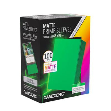 Matte Prime Sleeves Green 66x91