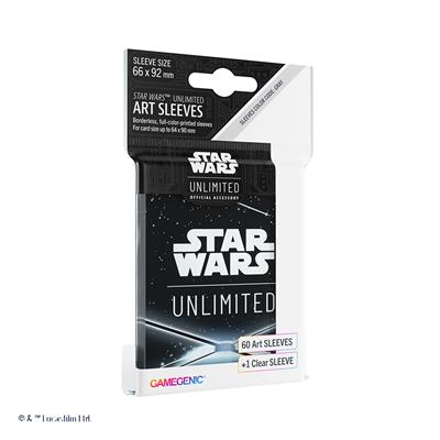 Star Wars: Unlimited Art Sleeves - Black Lightsaber