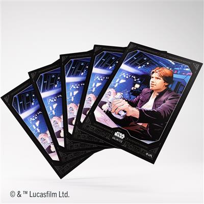 Star Wars Unlimited Premium Art Sleeve Card Back Han Solo
