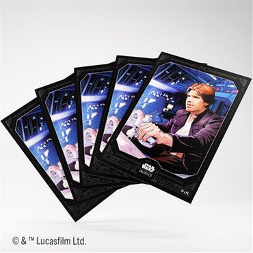 Star Wars Unlimited Premium Art Sleeve Card Back Han Solo
