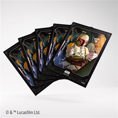 Star Wars Unlimited Premium Art Sleeve Card Back Boba Fett