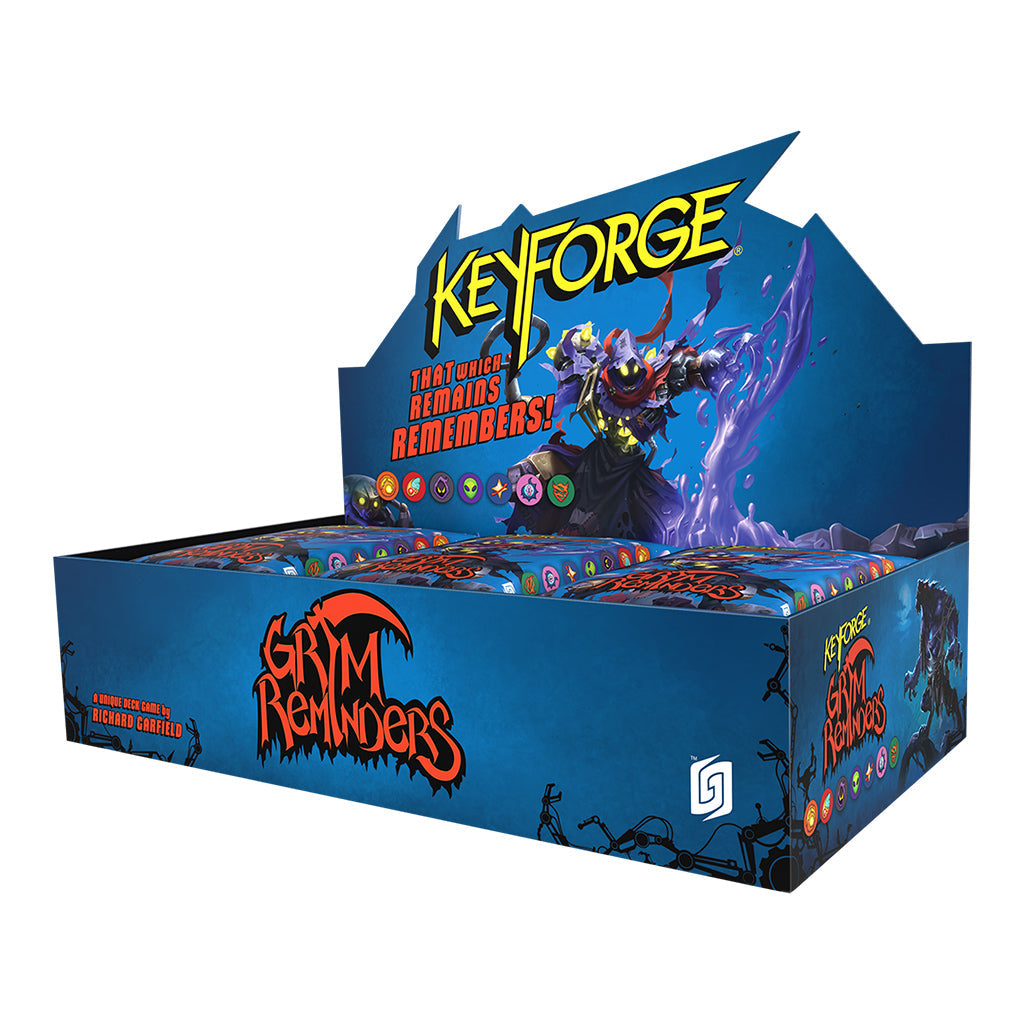 Keyforge: Grim Reminders Deck Display