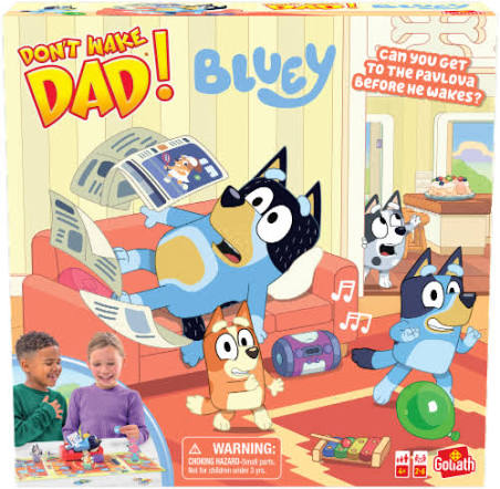 Don't Wake Dad! Bluey Board Game