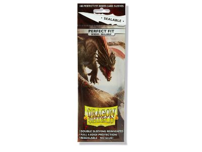 Dragon Shield Perfect Fit Sealable: Smoke (100)