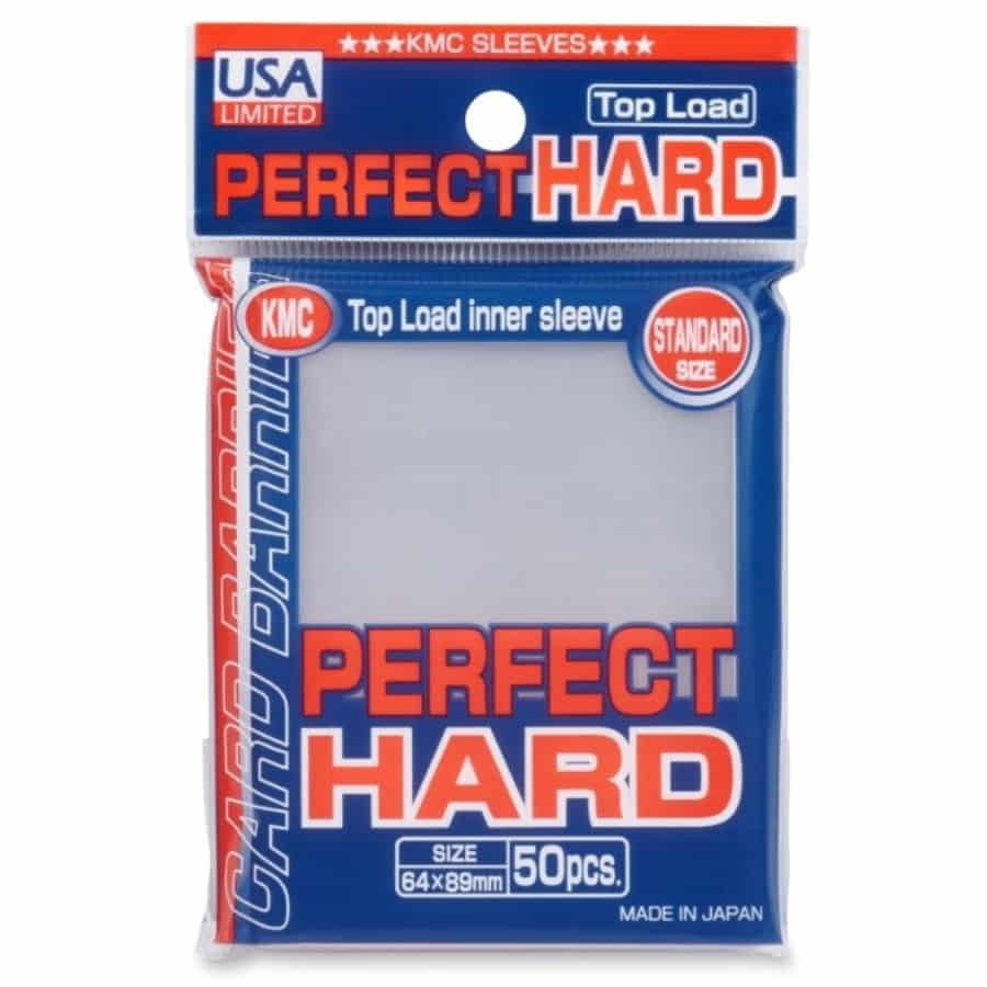KMC Perfect Hard Sleeves (50ct)
