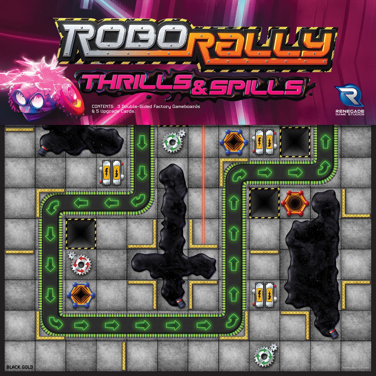 Robo Rally: Thrills and Spills