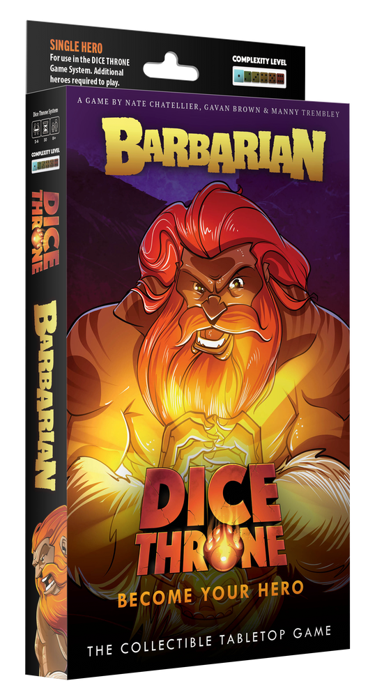 DICE THRONE HERO PACK - BARBARIAN