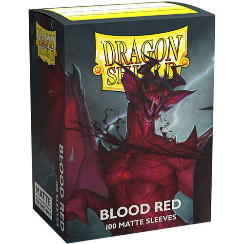Dragon Shield Matte: Blood Red (100)