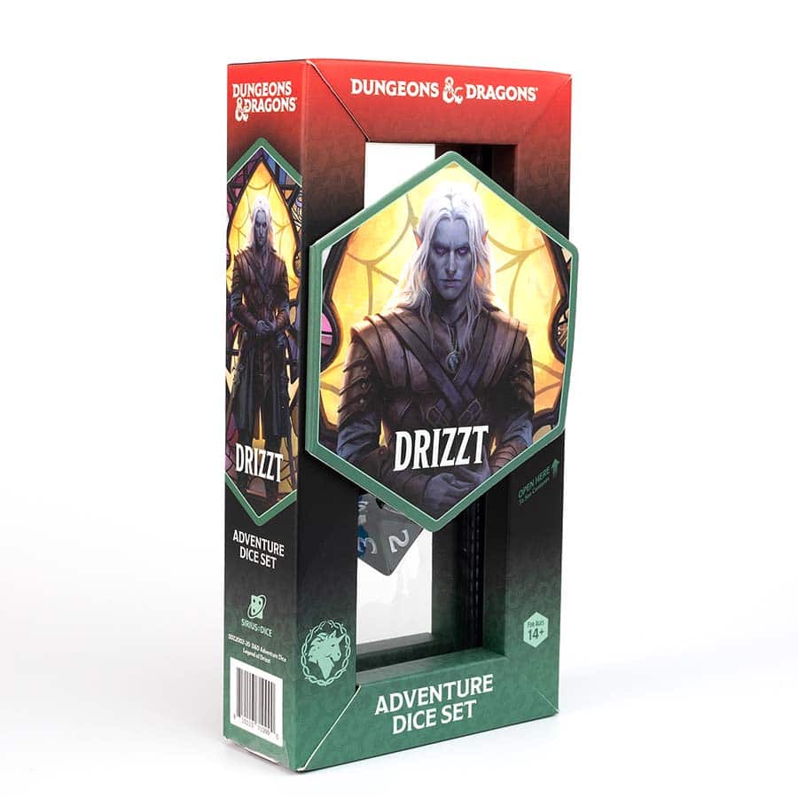 D&D Adventure Dice - Legend of Drizzt