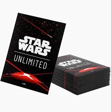 Star Wars: Unlimited Art Sleeves - Cardback Red