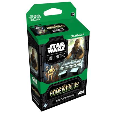 Star Wars: Unlimited – Homeworlds: Spotlight Deck (Chewbacca) - Preorder