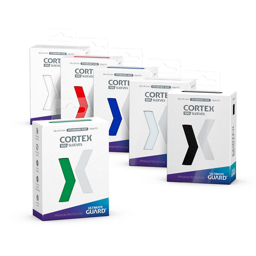 Cortex Sleeves: Standard Size Glossy White
