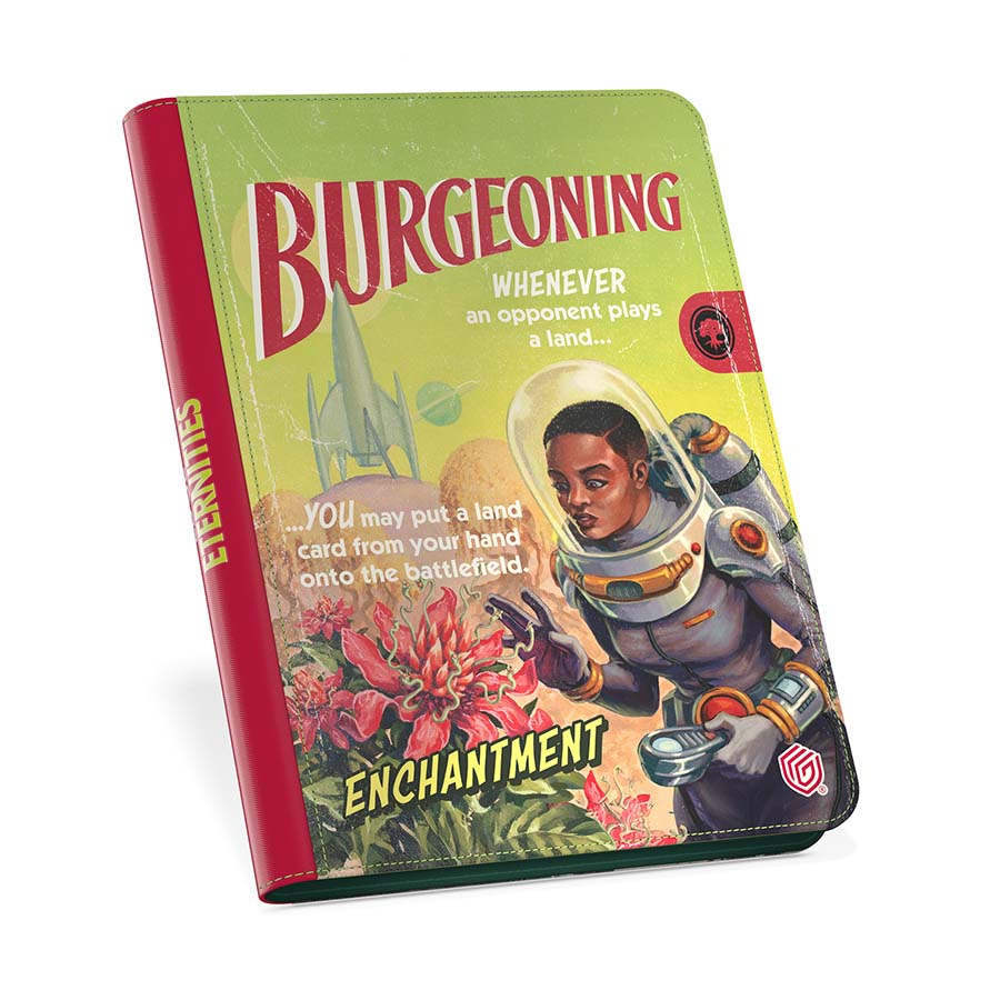 Zipfolio 18-Pocket Binder: Edge of Eternities- Burgeoning