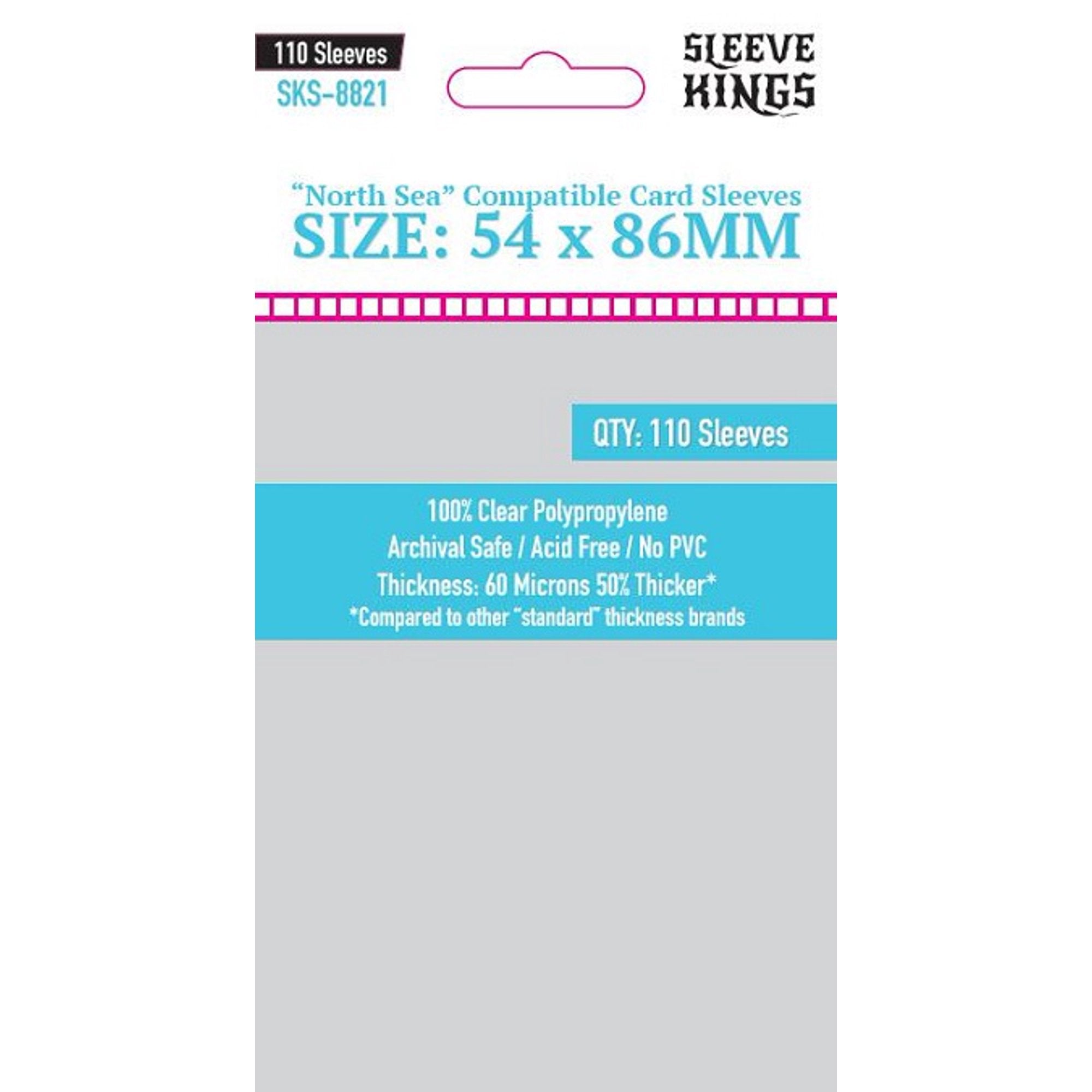 54mm x 86mm - Sleeve Kings (110)