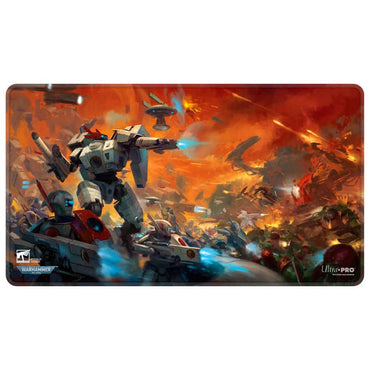 ULTRA PRO: WARHAMMER 40000: T'AU EMPIRE CODEX ALIGNED: STITCHED PLAYMAT