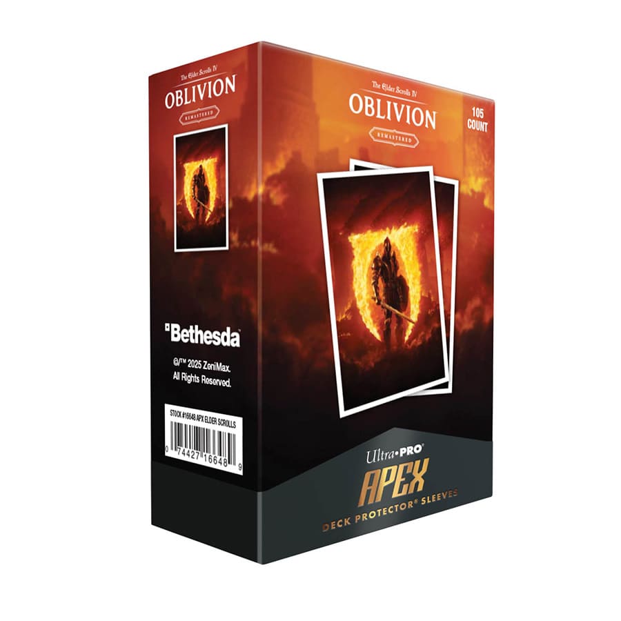 ULTRA PRO: THE ELDER SCROLLS IV: OBLIVION REMASTERED: 105CT APEX DECK PROTECTOR