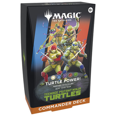 Teenage Mutant Ninja Turtles - Turtle Power! Commander Deck Preorder